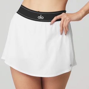 NWT Alo Yoga Match Point Tennis Skirt